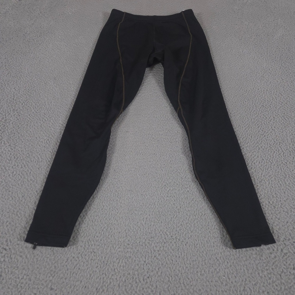 VINTAGE‎ Pearl Izumi Pants Men Medium Black Cycling Tights Reflective 2007 Y2K
